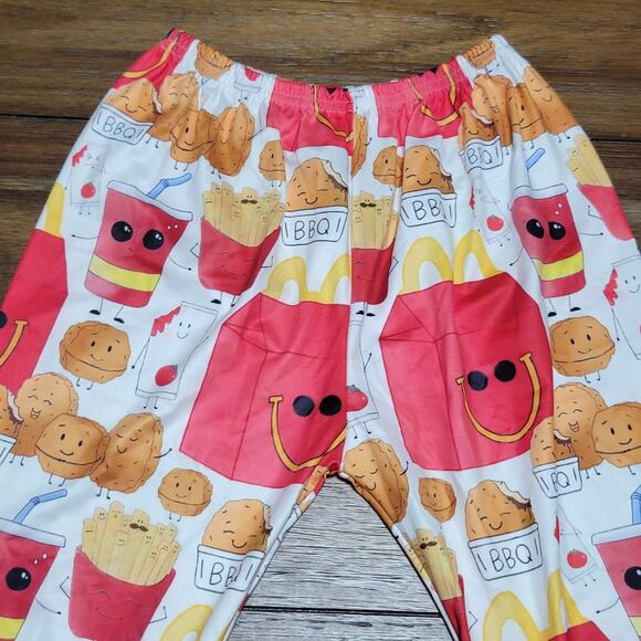 Happy Fast Food Girls White Pants w/ Bell Bottoms - Size 6XL (Ages 14-16) - Picture 2 of 6